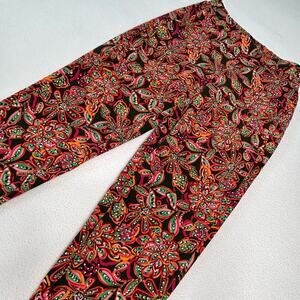 J. Crew Women's Size 6 NWT Jamie Pull On Pants Pockets Floral BR374
